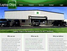 Tablet Screenshot of laptopchips.com